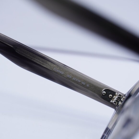 Celine CL50145I 005 Square Eyeglasses - Crystal Black and Grey 52mm - Picture 7 of 9